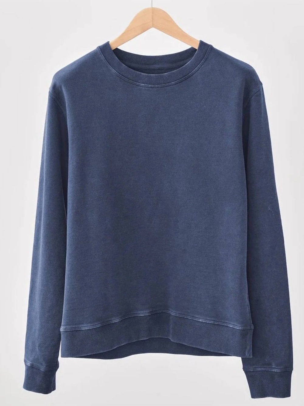 Corridor Acid Wash Sweatshirt - Navy, Medium